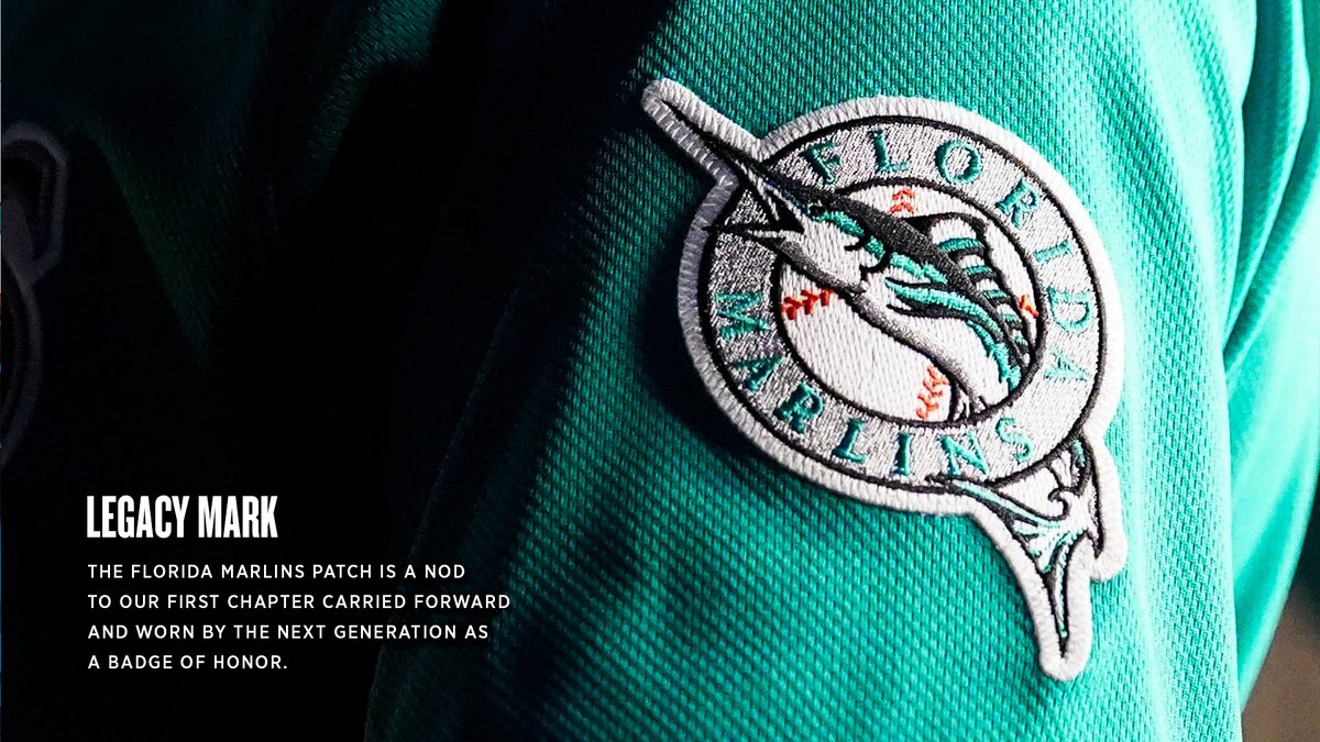 Every stitch tells our story 🧵

Teal Sunday jerseys hit the team store on Opening Day!

🎟️Marlins.com/TealSundays