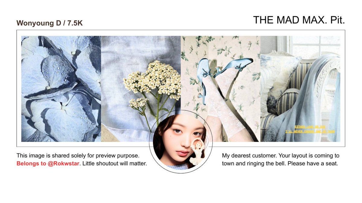 Rokwstar's tweet image. Help repost!

Selamat pagi, saya membawa 4 layout RS Wonyoung. Silahkan DM atau chat Tele saya untuk menjemput si cantik ini.

O. #zonauang #zonajajan #zonabu