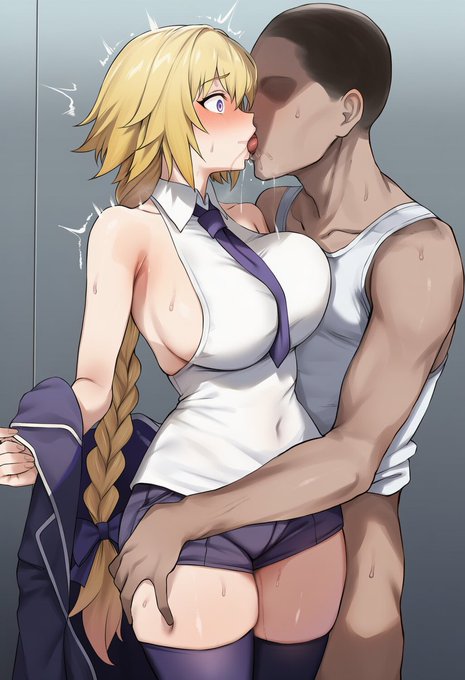 【お題箱】
ジャンヌ(ルーラー)がヒョロガリ魔術師に
ベロチューエナジードレインによる完全敗北、
腋舐めシチュ

request thank you!! 🥰

脇舐めがこの衣装が違和感なかったのでこちらで!! 