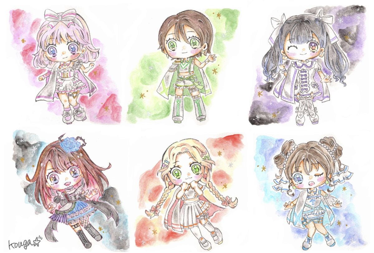 🩷💚💛🩵💜🌹
#ぐんコミMBWFA  
#前橋魔女会議