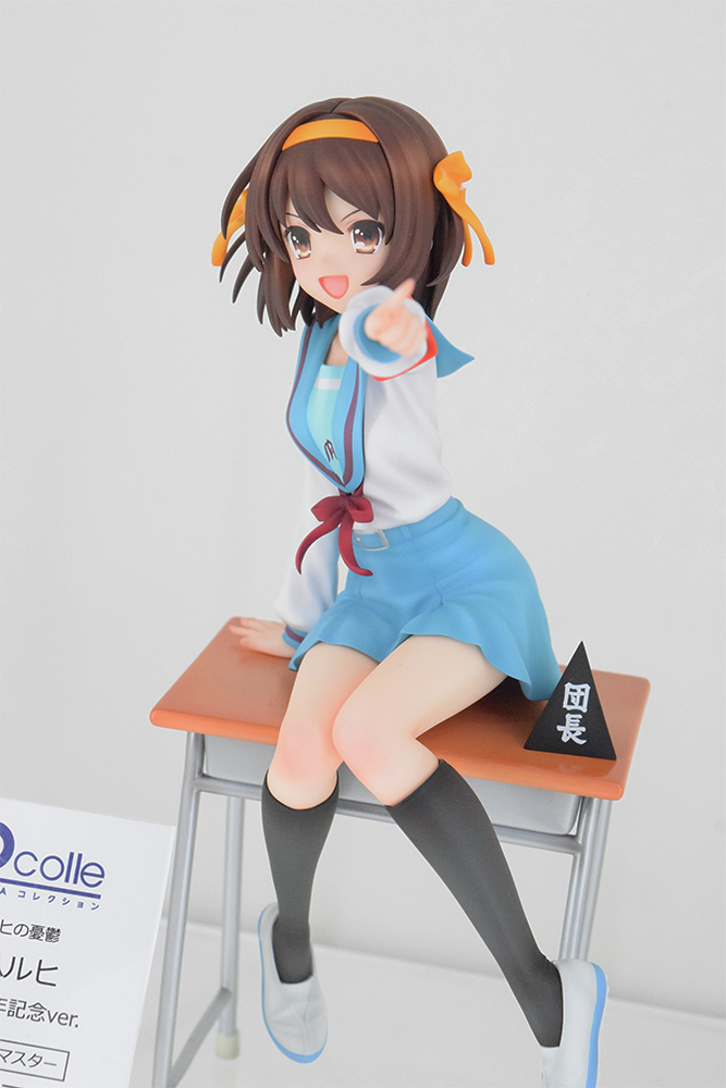 KDcolle_news's tweet photo. ＼✨️初展示✨️／
TVアニメ『#涼宮ハルヒの憂鬱』より、#涼宮ハルヒ アニメ20周年記念ver.フィギュアの彩色見本をWONDERFUL HOBBY LIFE FOR YOU!!（#ワンホビ）ブースで展示中！

続報をお見逃しなく！

#KDcolle #WF2026W https://t.co/bln31xwBLv