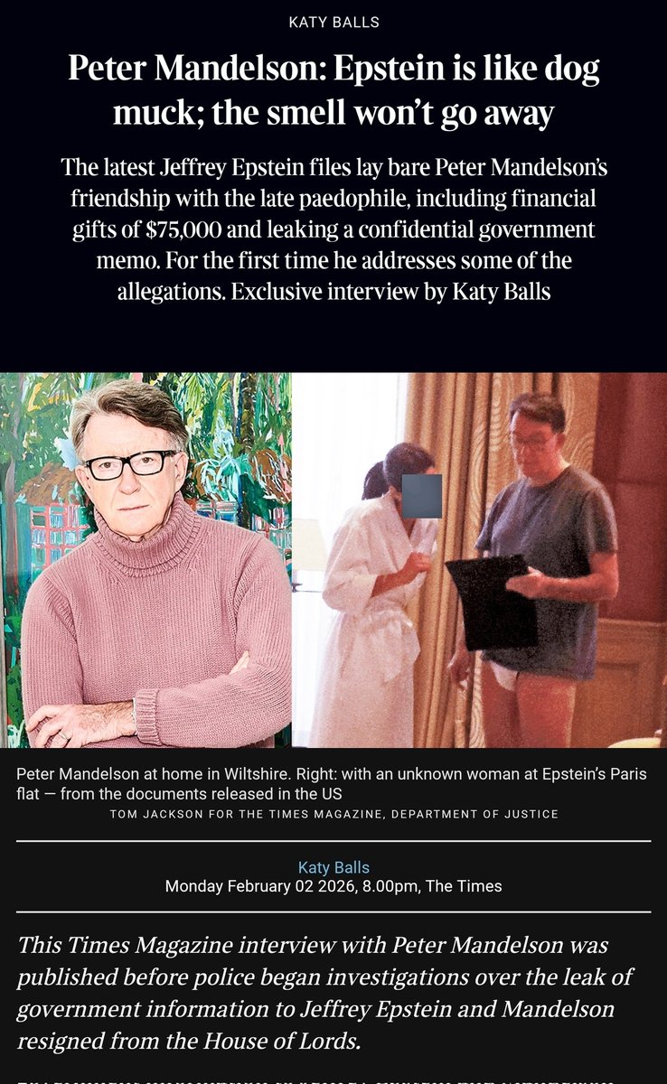 Dear <a href="/thetimes/">The Times and The Sunday Times</a>,

Do you think in light of the latest revelations about this odious man and the implications for the survivors of his actions, it was wise to publish this disgusting attempt at image sanitisation?

Does it not show again how powerful this man is and your