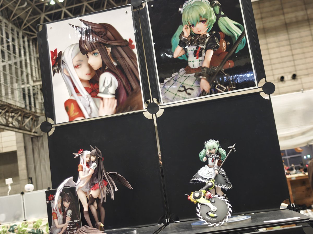 設営完了!本日はよろしくお願いしますー　#WF2026W