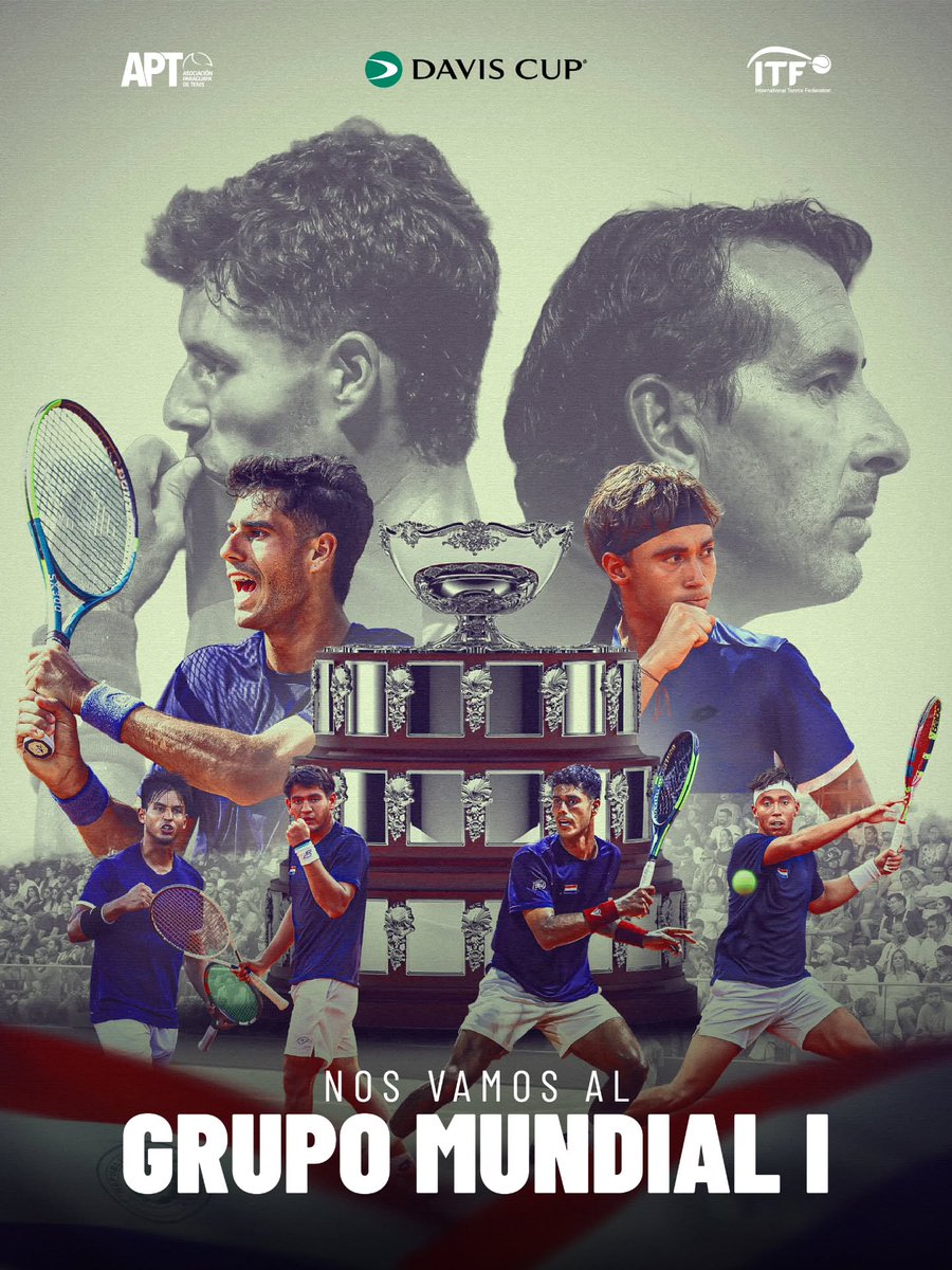 Paraguay clasificó al Grupo Mundial I de la Copa Davis y desde DriveCruzado queremos felicitar al plantel de jugadores, cuerpo técnico y en nombre del presidente <a href="/JulioFerrari99/">Julio Ferrari</a> a los dirigentes y trabajadores de la APT.

Fin de semana redondo en lo deportivo y en lo personal