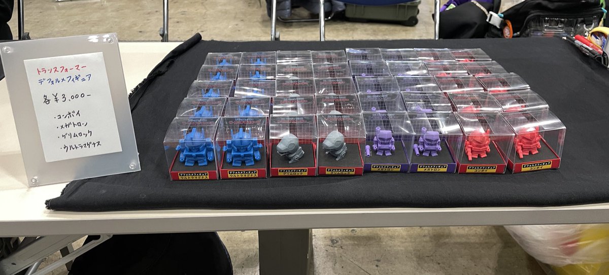 terminatorMk1's tweet image. 設営完了です〜！

皆様のご来訪をお待ちしております！！

#WF2026W 
#ワンフェス2026冬