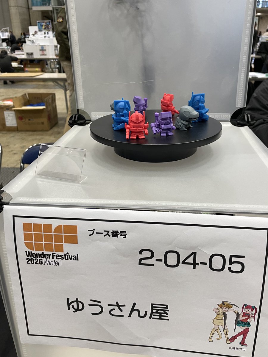 terminatorMk1's tweet image. 設営完了です〜！

皆様のご来訪をお待ちしております！！

#WF2026W 
#ワンフェス2026冬
