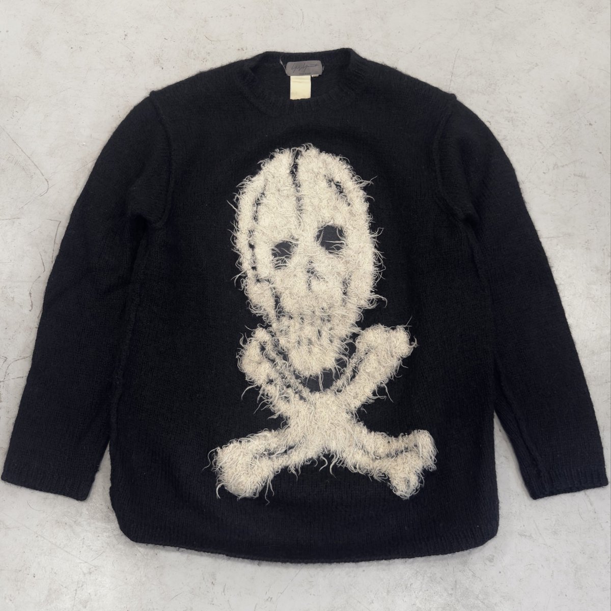 Yohji Yamamoto Autumn 1994 Skull Intarsia Mohair, $1175 shipped