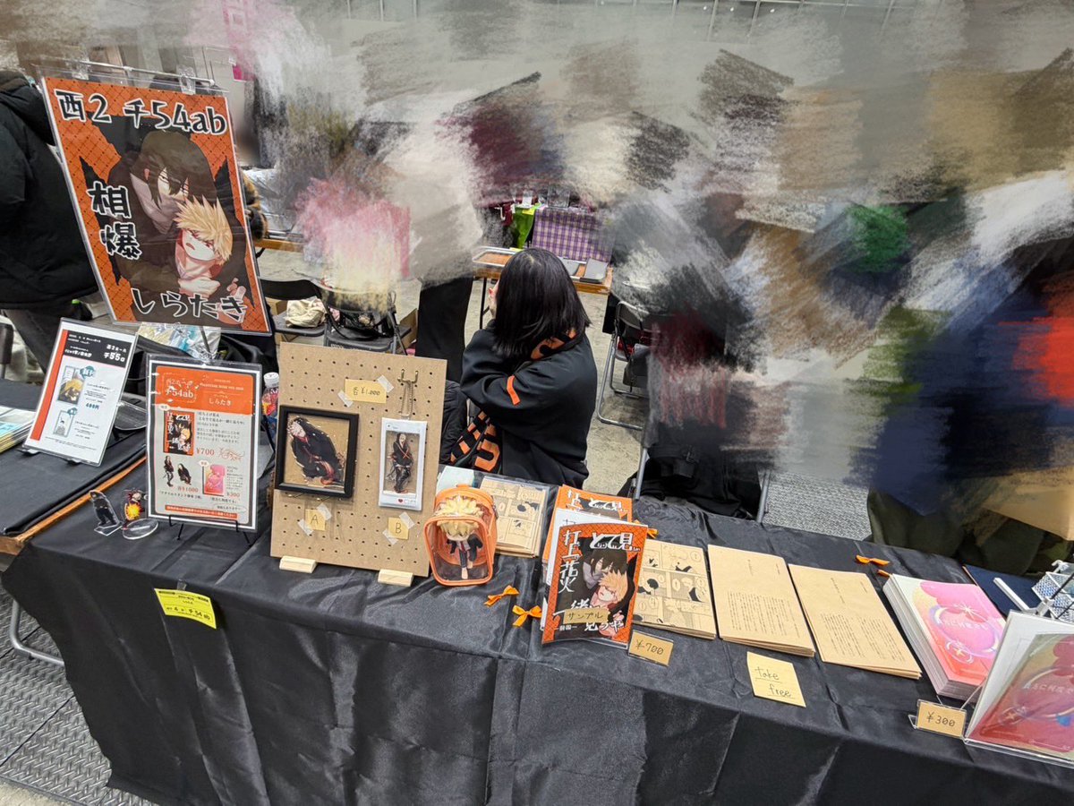 設営終わりました！
本日はよろしくお願いいたします！