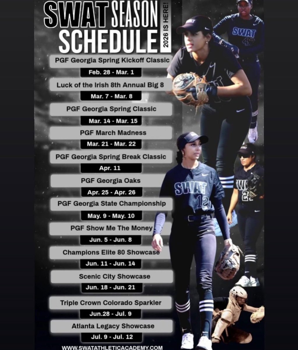 Mark your calendars🥎!! Let’s gooo!!