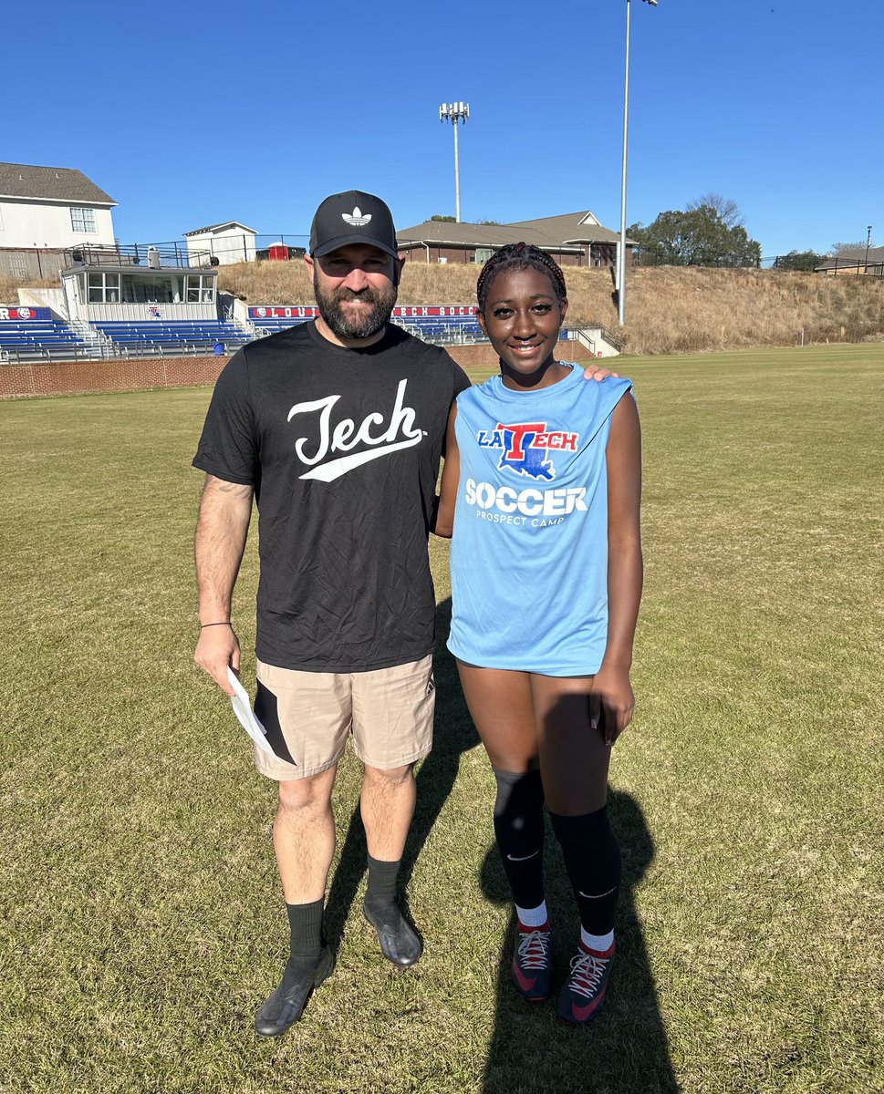 diara_soccer10's tweet photo. I had a wonderful experience at the @mattlodge6 ID camp today. It was a pleasure meeting the Coaches, touring the athletic complex and being part of a great experience⚽️💪🏾
#harris#10 #centerforward #classof2027 #fyp
#dallassurf09ga
@LATechSOC @NCAASoccer @dallas_surf @DHS_G_Soccer @GAcademyLeague
@uiltexas @Sports_Recruits @myrecruitinghub @CollegeSoccerID @bench424nmore @TopDrawerSoccer
@PrepSoccer @recruitingArena @TheSoccerWire @NCAA @NCAADII @soccernetworkus @ImYouthSoccer @girlssoccernet @LL7NV @ImCollegeSoccer
@EliteSoccerPlay
https://t.co/gynAlgOX06…