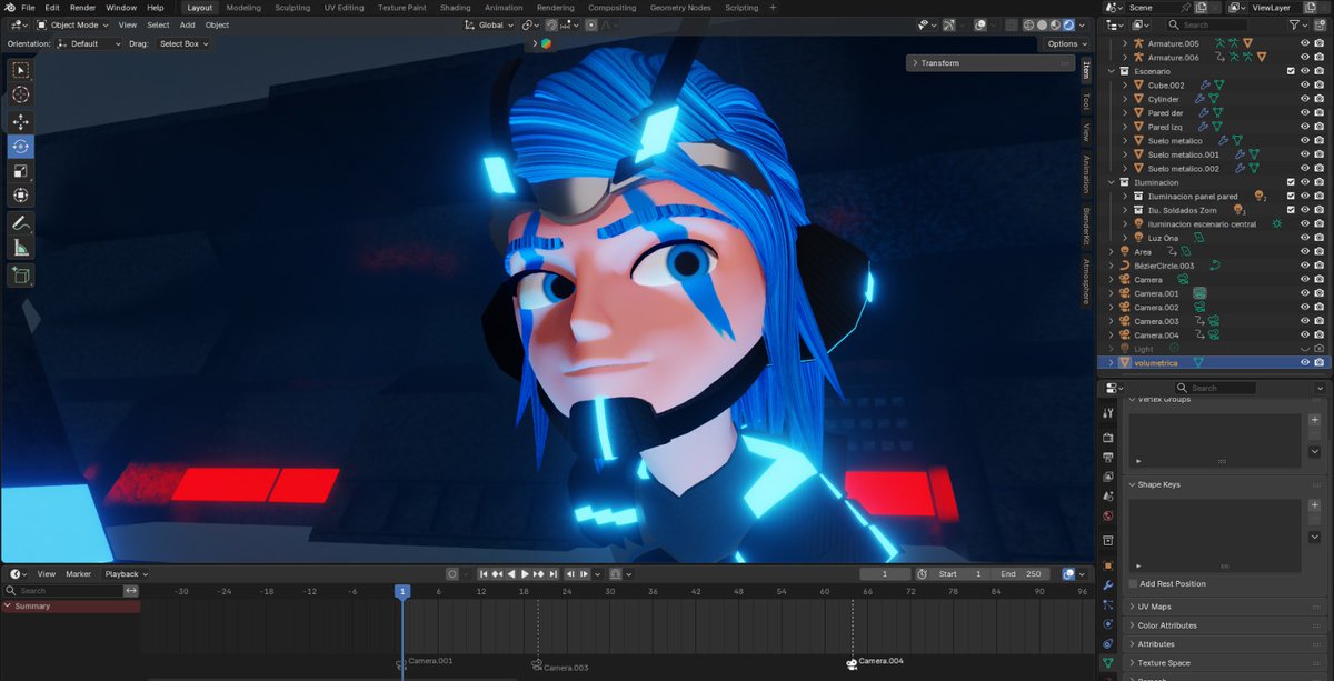 aitorpaez_'s tweet photo. Cloe, con su armadura nero, y corriendo y esquivando los láseres. Blender.

#sendokai #sendokairevolutions #sendokaichampions #sendokaisengate #blender #b3d https://t.co/uKEVM7vdhZ