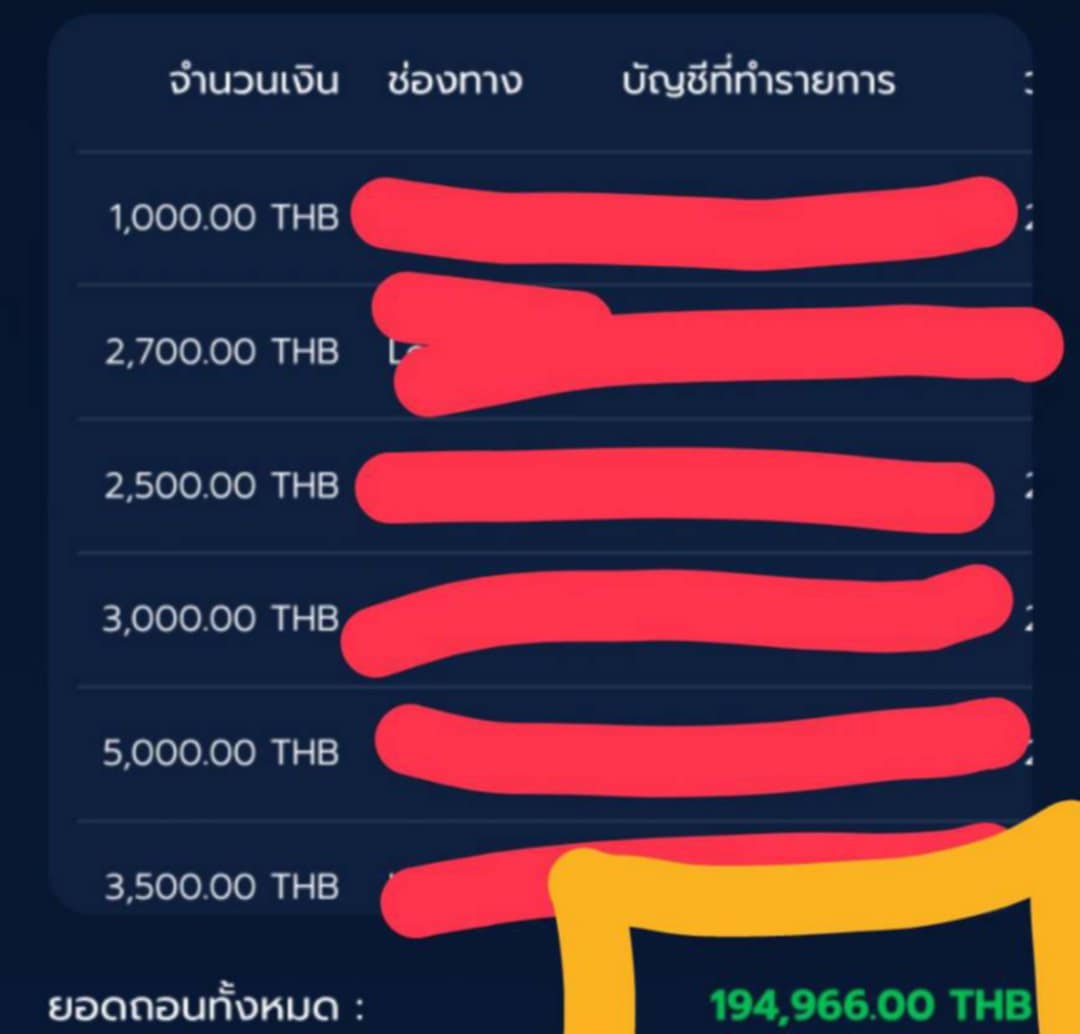 1990Phipob's tweet photo. นี่แค่รายการถอนของเมื่อวาน  16,700
แล้วรออะไรอีกจิ้มเลย

https://t.co/ZyRczyA6Nc https://t.co/j4MSOItMCx
