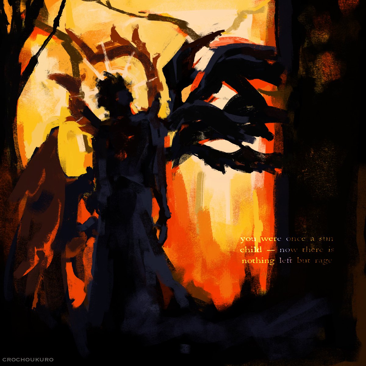 CroChoukuro's tweet image. ⬜️⬜️⬜️⬜️ angel