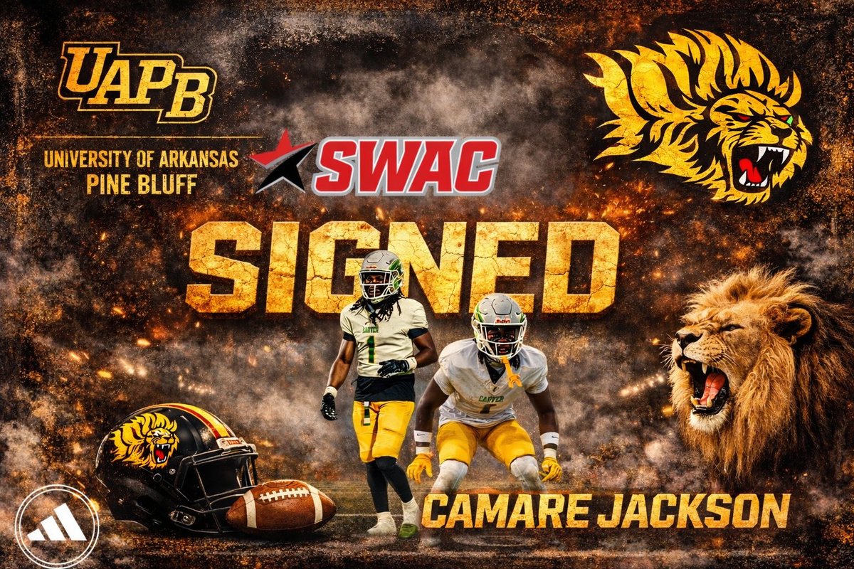 Madhousefit's tweet photo. Congrats To Camare Jackson On Signing With The University Of Arkansas Pine Bluff.  #MadHouseFit #Family #RestoreThePRIDE #WeBuiltDifferent https://t.co/0RFllhCfxG