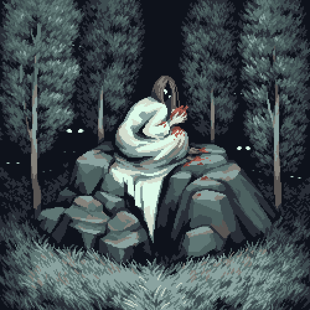 12 colors #pixelart #ドット絵