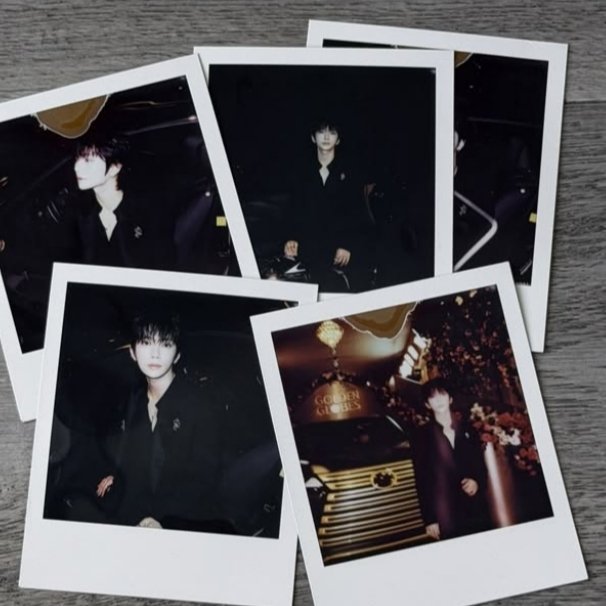 polaroid photos of joshua during the golden globes 🥹🤍 #조슈아