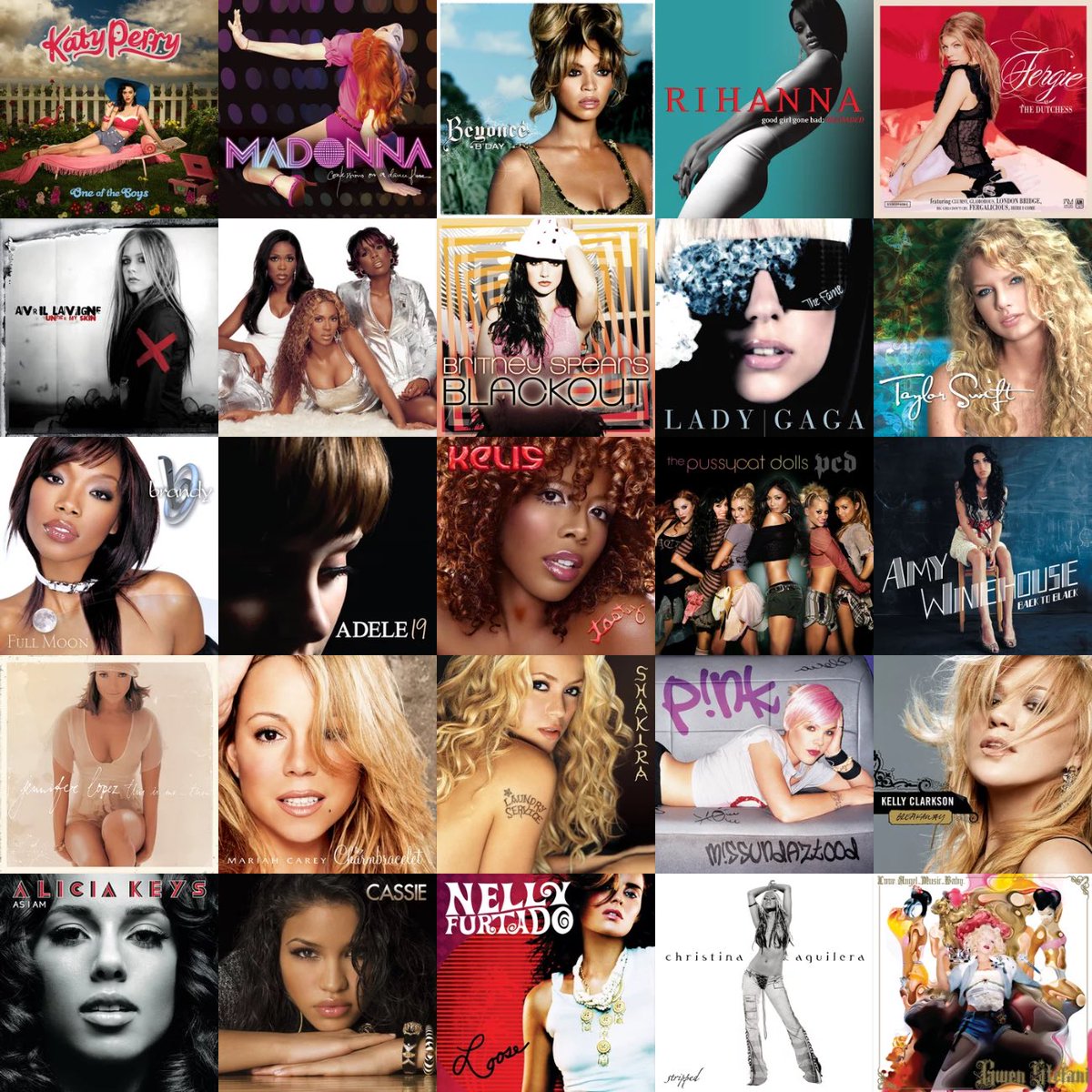 save 4 of these 2000s albums