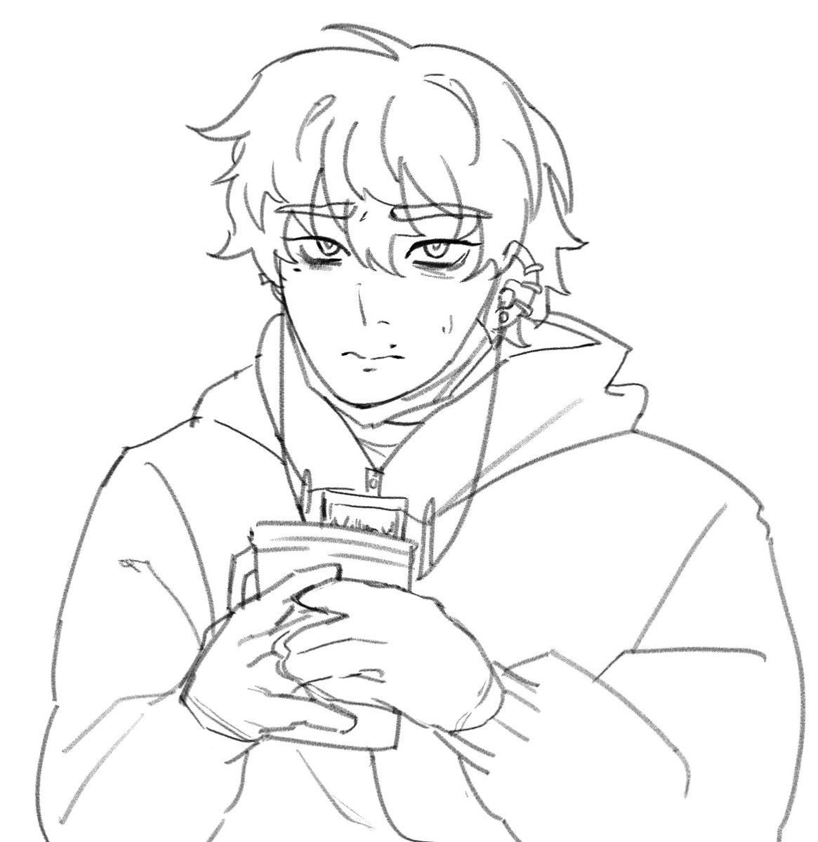 Whenever I feel anything I end up drawing ghostkicks