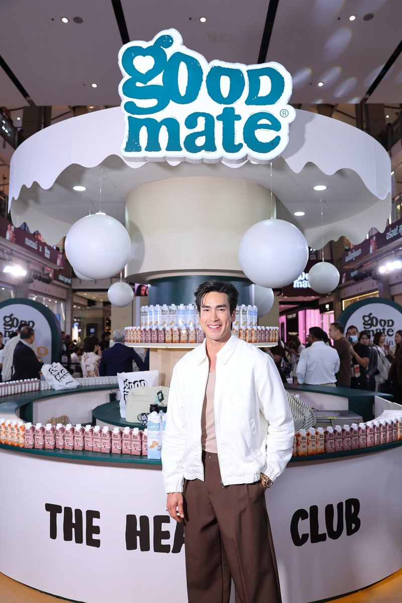 Ylismchanel's tweet photo. Goodmate เปิดตัว High Protein Oat Milk ดึง “ณเดชน์ คูกิมิยะ” ถ่ายทอดชีวิตกู๊ด สุขภาพดีได้ทุกวัน
#Goodmate 
#TheHealthClub 
#GoodmatexNadech 
#nadech 
#ณเดชน์ https://t.co/qSj7FZkQmO