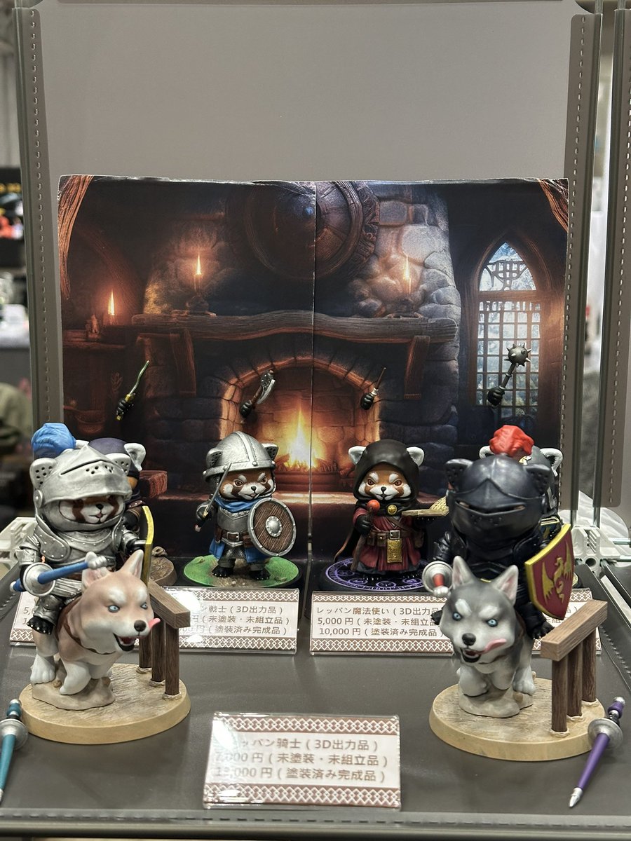 grayliao's tweet photo. 設営完了～
宜しくお願い致します！

#WF2026W
#WF2026冬
#ワンフェス https://t.co/rzdjmTgatb