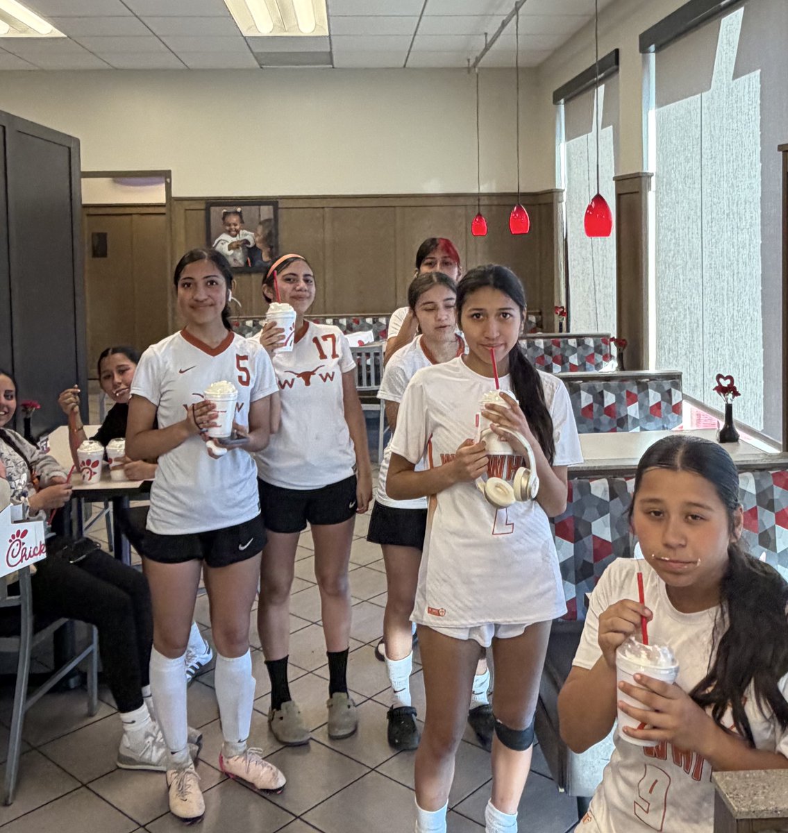 A quick turnaround win over TJ for both Varsity and JV! We’ve got 24 hours to rest before we’re back on the road Monday.

Huge thank you to all the parents, staff, the boys soccer team, &amp; coaches who supported us today. We’re proud to play for the name on the front of the jersey.