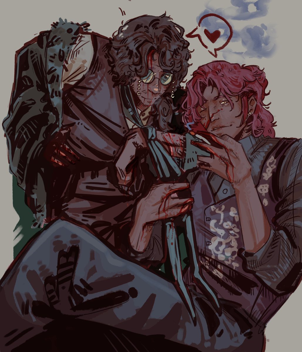 Me and my partners OC okay bye guys