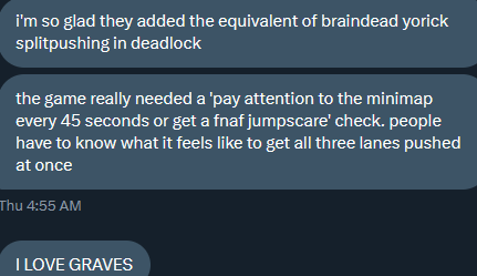 Deadlock Anonymous tweet media