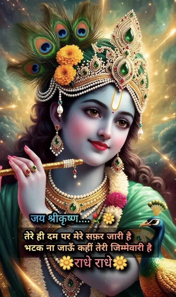 जय श्री कृष्णा 🙏 
Good morning