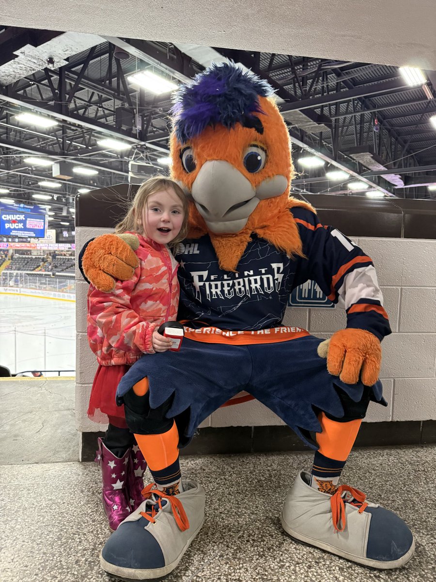 Coreyb1890's tweet photo. #smileoftheknight @FlintFirebirds https://t.co/N56S0z8zNQ