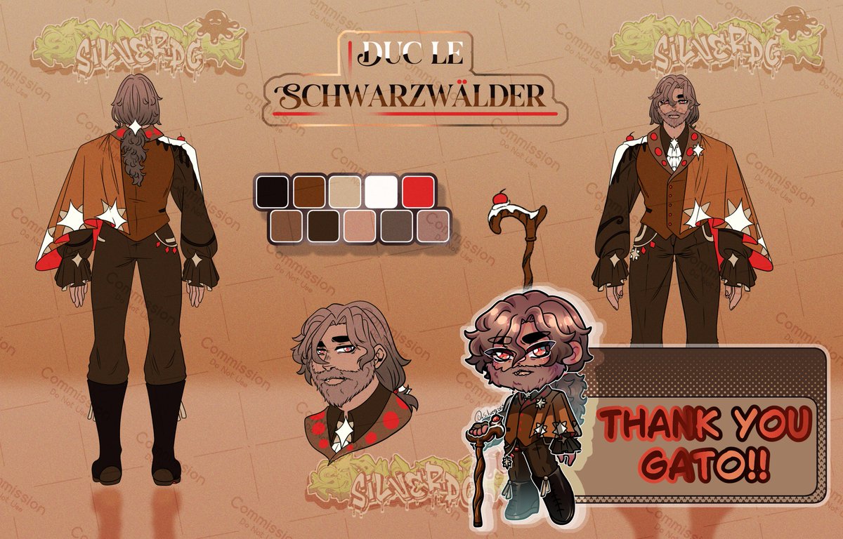 Character design commission for <a href="/gato152809/">Gato</a> 
Thank you so much for trusting my services!!!
I really loved the final result, hope you like it too!!

#VGenComm #VGenOpen #VGenArtist <a href="/_VGen_/">VGen ✨ comms made easy</a>