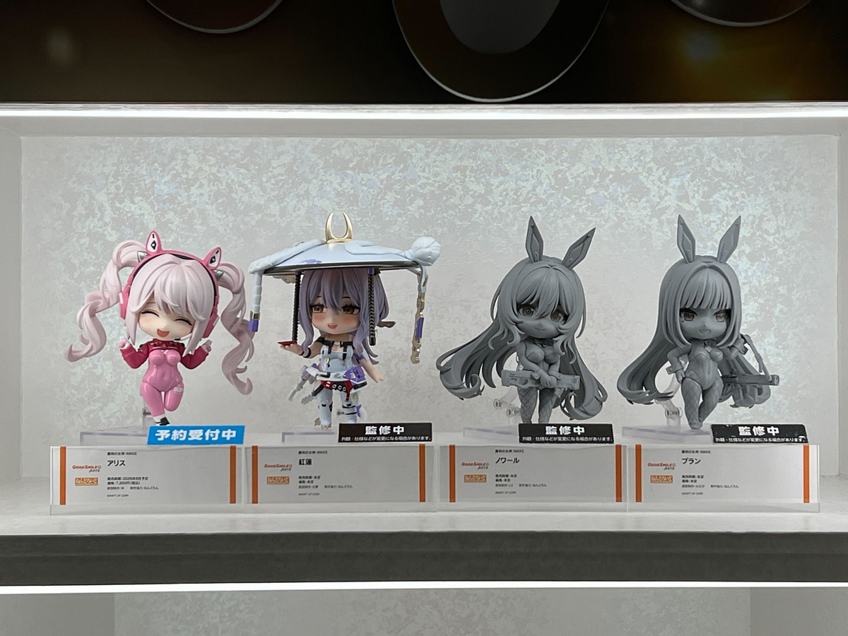 DORO シフティー」など、「NIKKE」関連アイテムが「WONDERFUL HOBBY