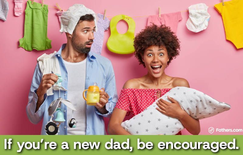 Maybe you’re still getting used to being a #dad. But don’t be surprised if you’re more prepared for #fathering challenges than you expected. All #dads have learned &amp; adjusted, and you will too. You'll gain confidence and the challenges won't be so daunting.  #DadLife #NewDads