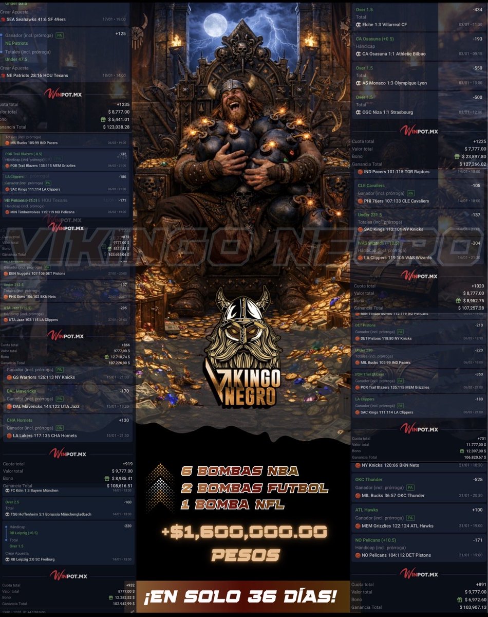 ELVIKINGONEGRO tipster tweet media