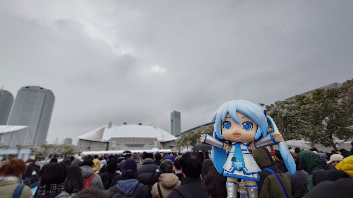 最終待機位置に到達ダヨー✨ 入れるのは何時ダヨー? #WF2026W