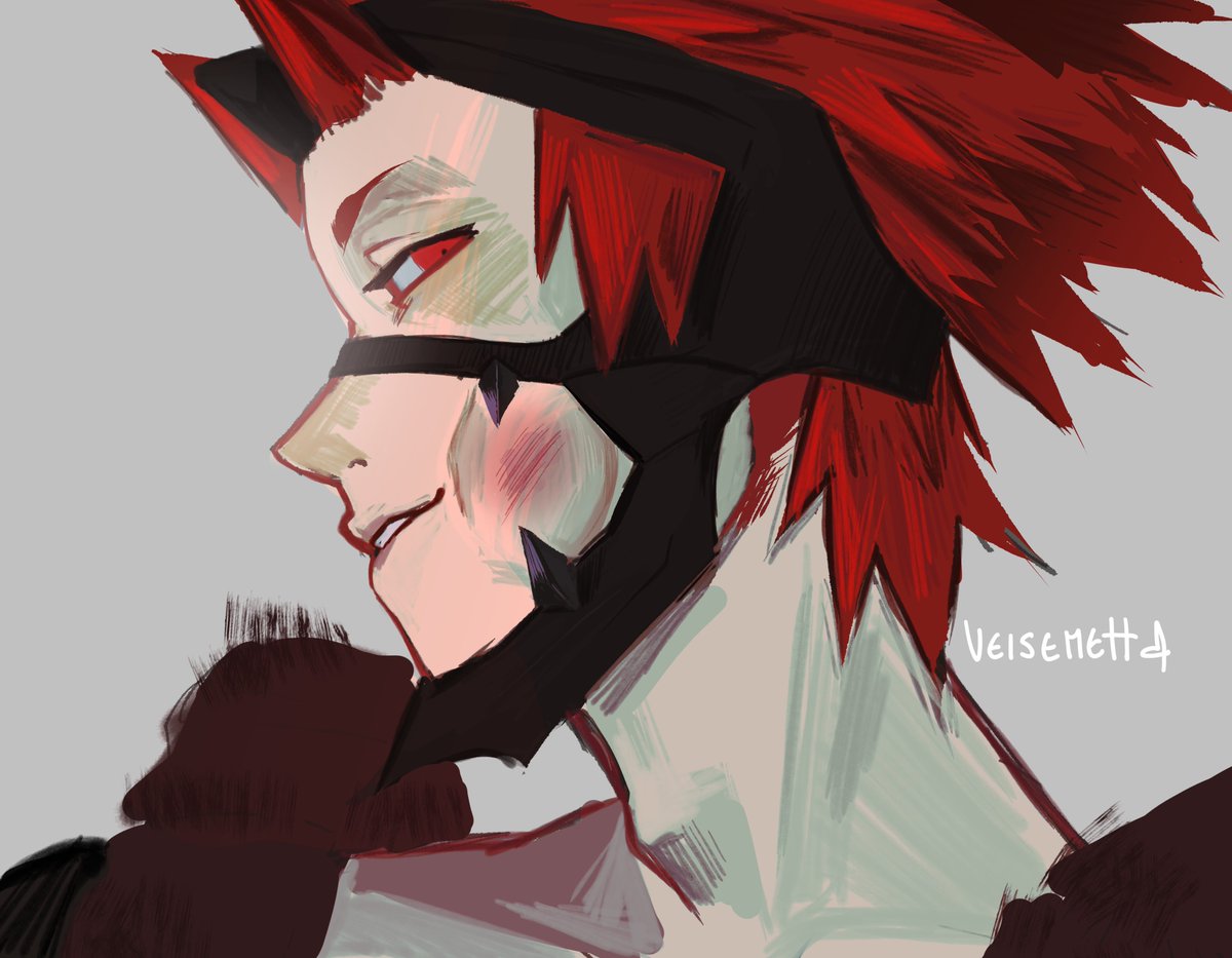 veisemet's tweet photo. voy a andar subiendo dibujos que tengo aja 
#kirishima #bnha #mha #kiribaku #digitalartist #fanart #kirishimafanart https://t.co/WG1mBnnh0b