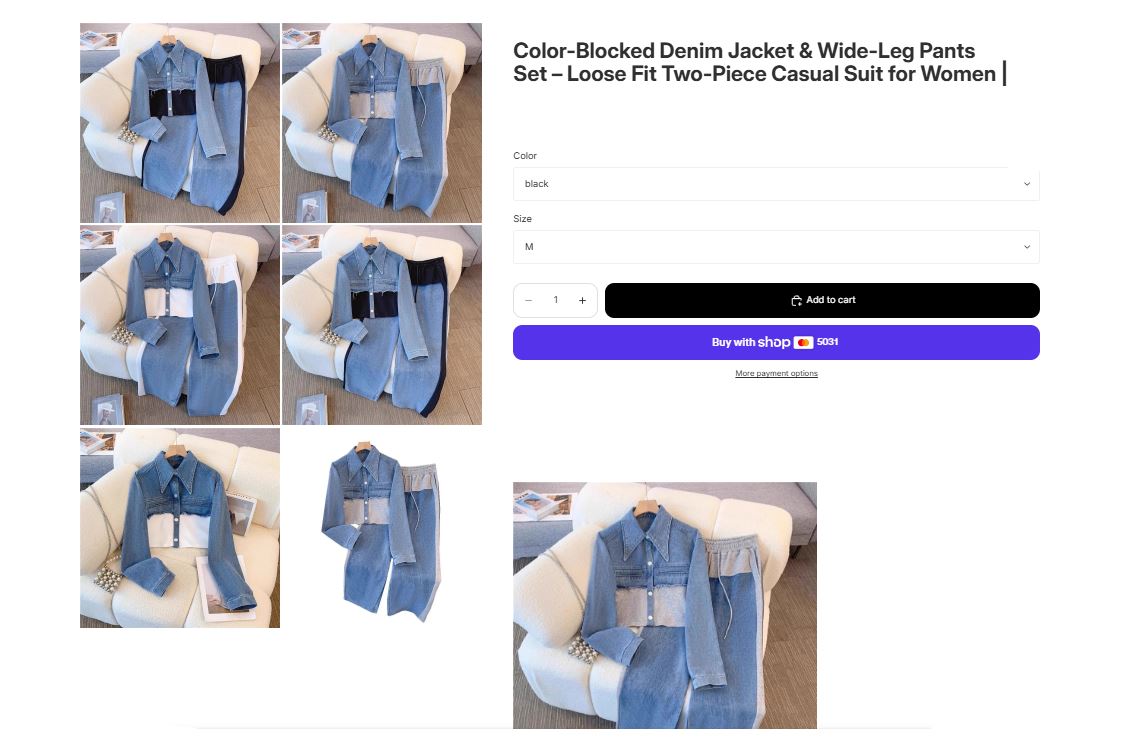allan_stotland's tweet image. isadorea.myshopify.com/products/color…

This Denim Set Sold Out Twice… Here’s Why!" #DenimSet #ColorBlockDenim #widelegpants #TwoPieceOutfit