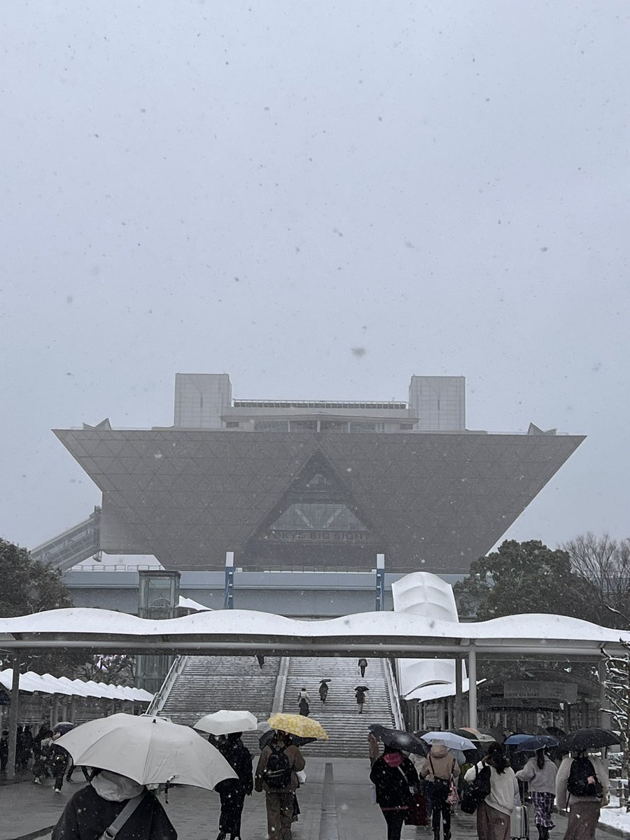 やっと着いた……⛄️