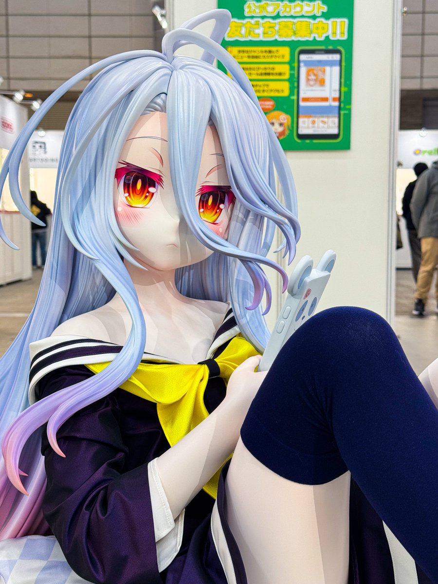 ＼💥#WF2026W 展示情報💥／

TVアニメ『ノーゲーム・ノーライフ』より
天才ゲーマー「白」のライフスケール
フィギュアが初展示中🎮

#nogenora #ノゲノラ
#ワンフェス2026冬 #あみあみホビーキャンプ
#あみキャンWF2026冬 #Prime1Studio