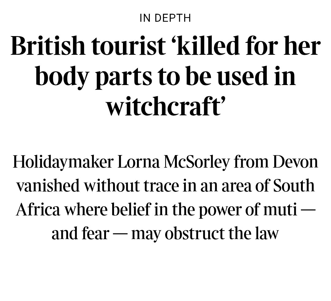 Once again... The hardest part about writing about Africa is toning down the Africa so Americans don't just think you made it all up