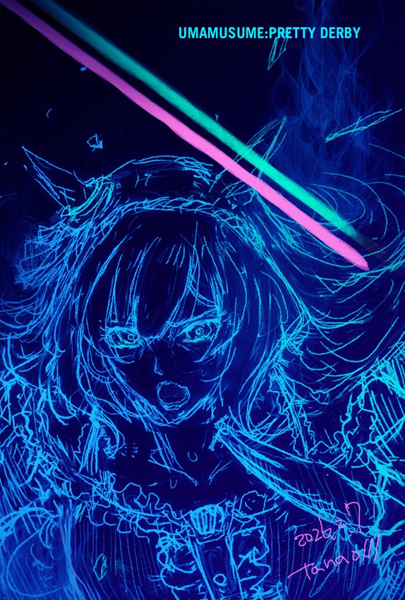 サクラチヨノオー
メジロアルダン
寒い日には熱いレースを
#umamusume 