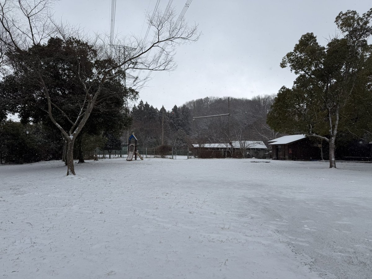 ysdaito's tweet photo. キャンプ場が一面、雪のふわふわじゅうたんに❄️
しんと静まる朝の景色に、思わず深呼吸したくなります。
今日はいつもより、ゆっくり過ごせそうです⛄
#キャンプ場 #雪景色 #冬キャンプ #自然体験 #大東市 https://t.co/Z8uuoKkuXQ