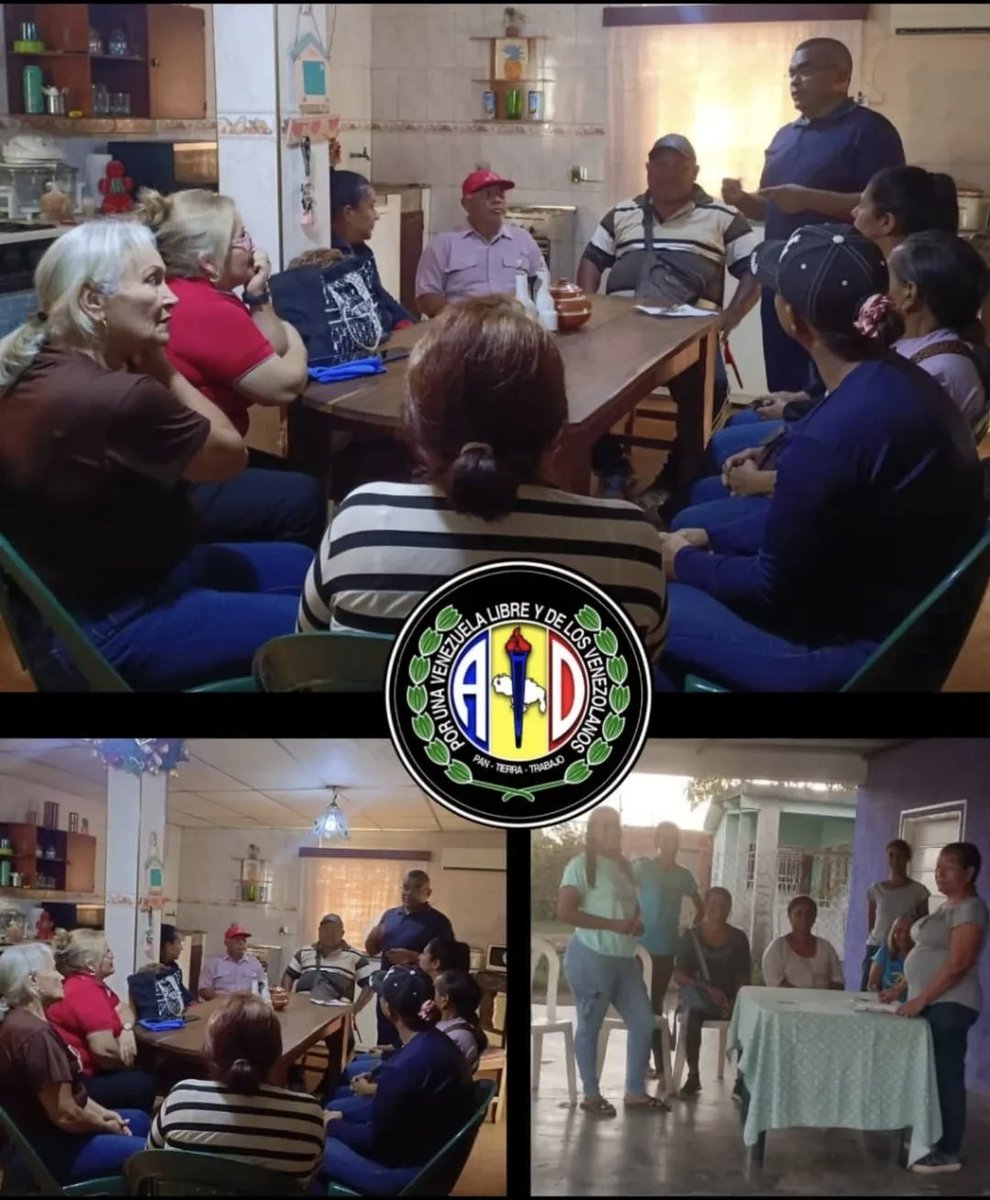 ADZulia_Oficial's tweet photo. Municipio Simón Bolivar.

El Comité Ejecutivo Municipal realiza reunión organizativa cumpliendo con el plan de activismo de @ADemocratica en la Parroquia Manuel Manrique. AD sigue llegando hasta las bases llevando el mensaje de la unidad y cambio. @PieroMaroun @ADOrganizacion_ https://t.co/sGpszmgZy8