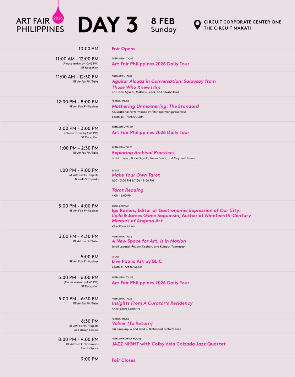 Art Fair Philippines tweet media