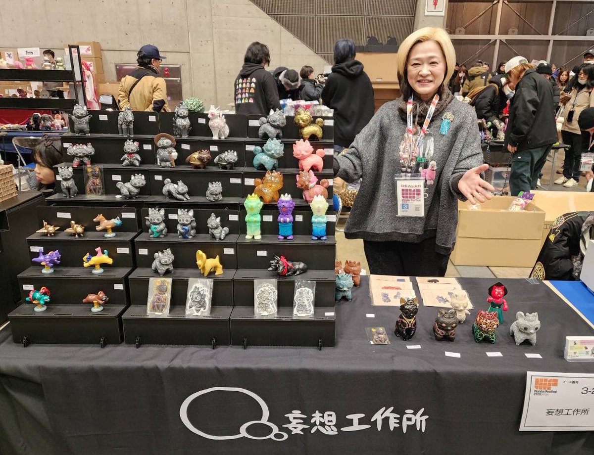 ワンフェス始まりました！
3-25-12でお待ちしてます。

#ワンフェス2026W