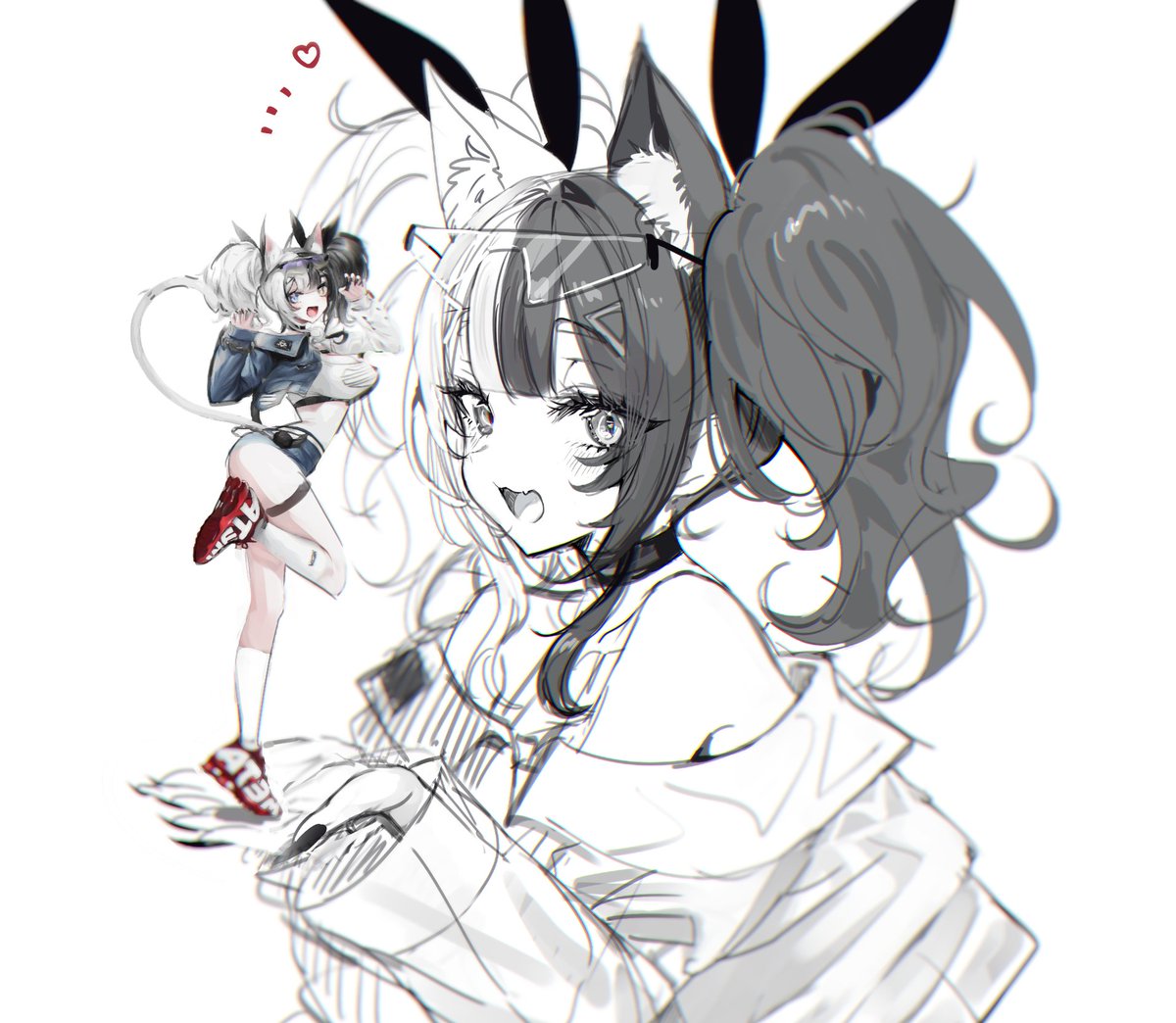 ワンダーフェスティバル2026[冬]にて、Wonderfulworksさんのブースで、私のオリジナルキャラクター「メタ子」の彩色原型が初展示されてます❕ 