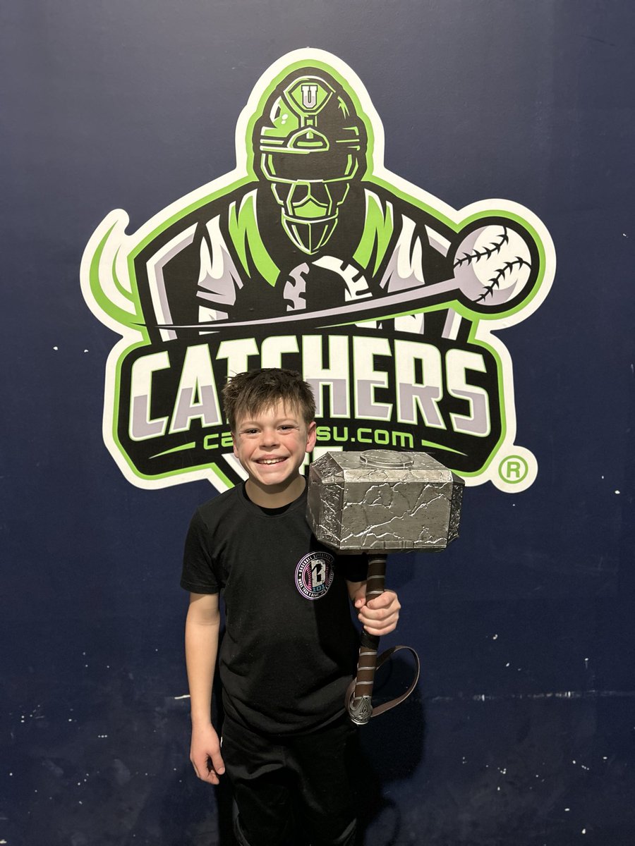 CatchersU's tweet image. Thursday and Saturday Hardest Workers are Michael, Barrett, and Declan #catchersu #hardestworker #hardworkpaysoff