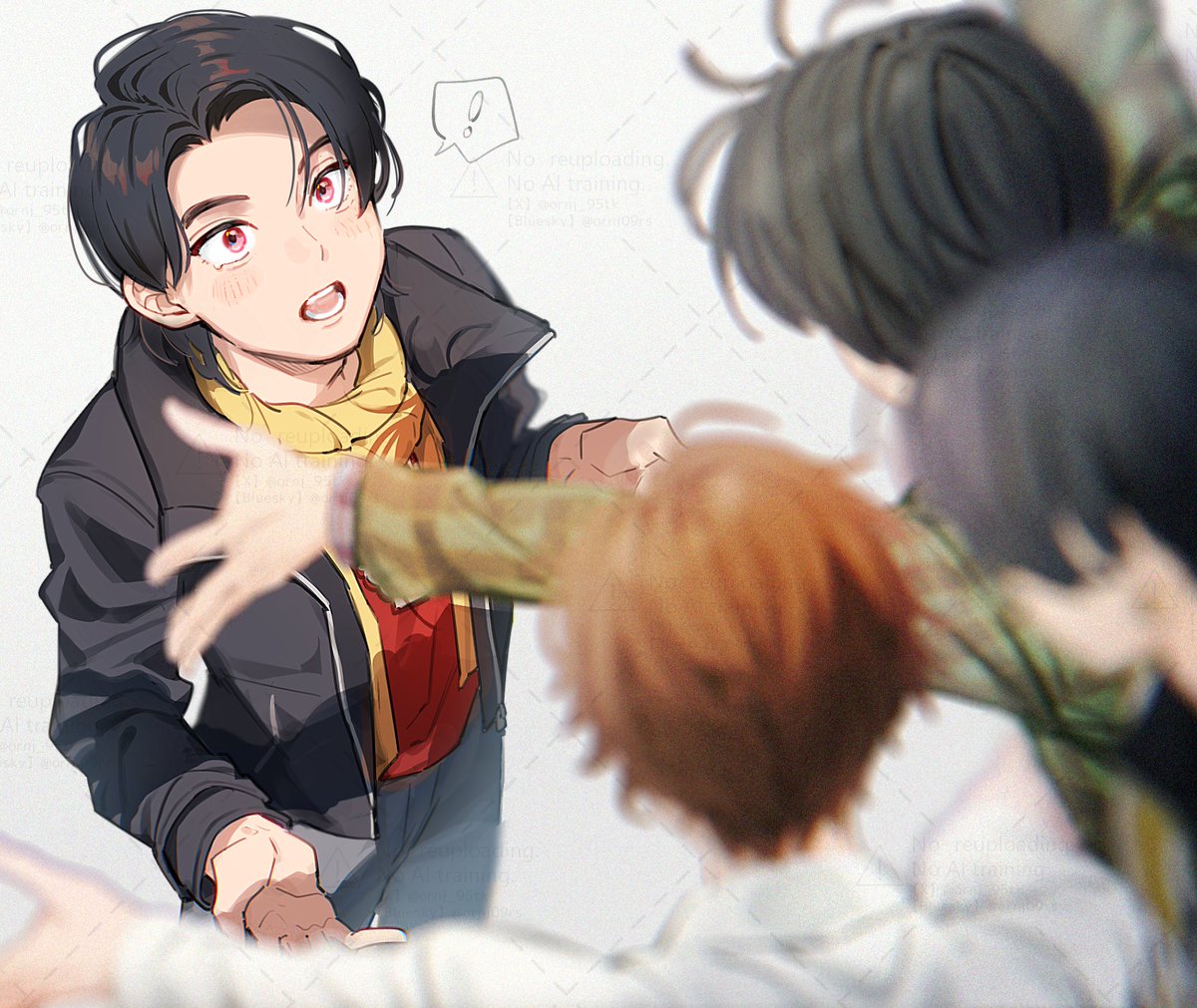 ornj_95tk's tweet image. ⠀⠀⠀⠀⠀⠀⠀⠀＼＼＼　吠!!!!!　╱╱╱