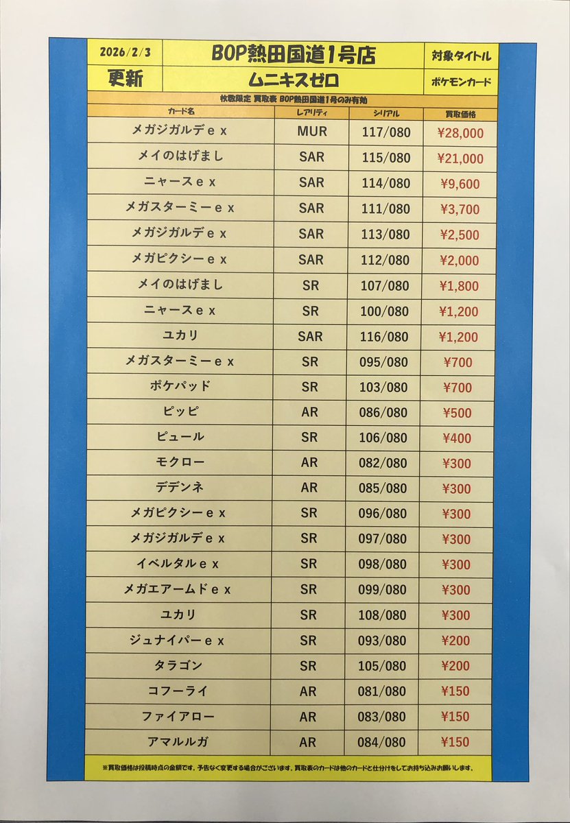 メイのはげまし ポケカ】メイのはげまし【SAR】M3 115/080 - C-labo