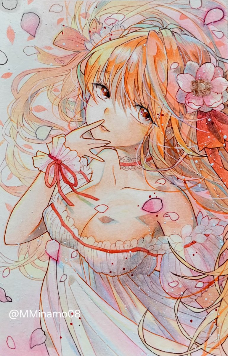 ヤフオクに手描きイラストを出品してます 本日、終了予定です