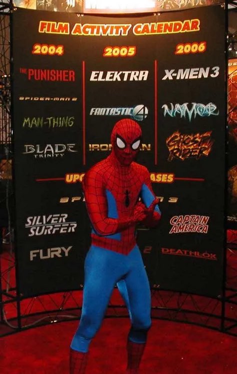 spectrumarvel's tweet photo. Marvel’s original film slate from the mid 2000s 

Cancelled movies that were included such as Namor, Fury, Silver Surfer, and Deathlok 

Should they have released these? https://t.co/hgey1Npai8